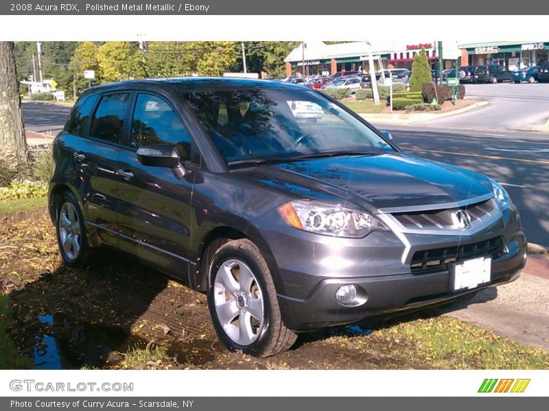 Polished Metal Metallic / Ebony 2008 Acura RDX