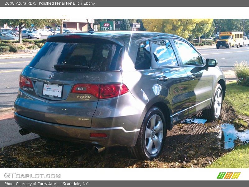 Polished Metal Metallic / Ebony 2008 Acura RDX