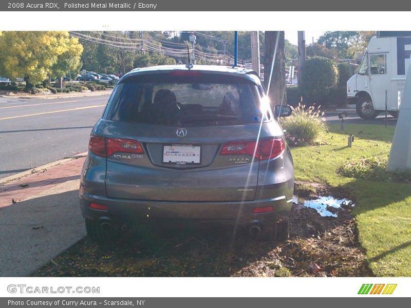 Polished Metal Metallic / Ebony 2008 Acura RDX