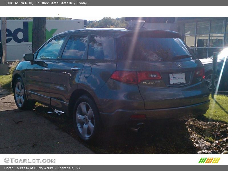 Polished Metal Metallic / Ebony 2008 Acura RDX