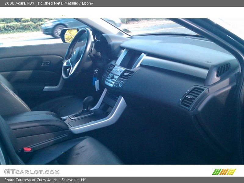 Polished Metal Metallic / Ebony 2008 Acura RDX
