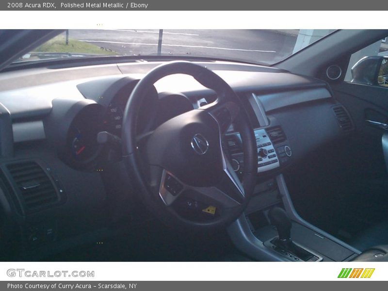 Polished Metal Metallic / Ebony 2008 Acura RDX