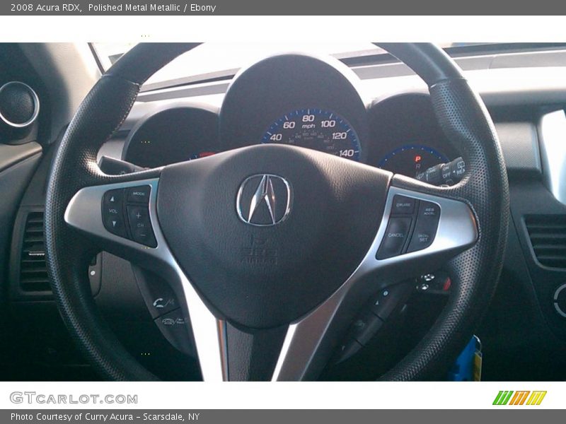 Polished Metal Metallic / Ebony 2008 Acura RDX