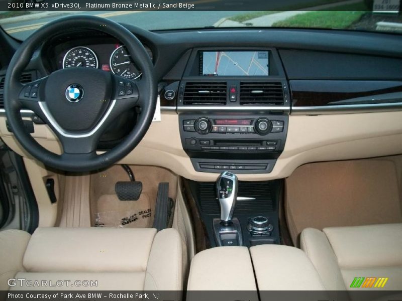 Platinum Bronze Metallic / Sand Beige 2010 BMW X5 xDrive30i