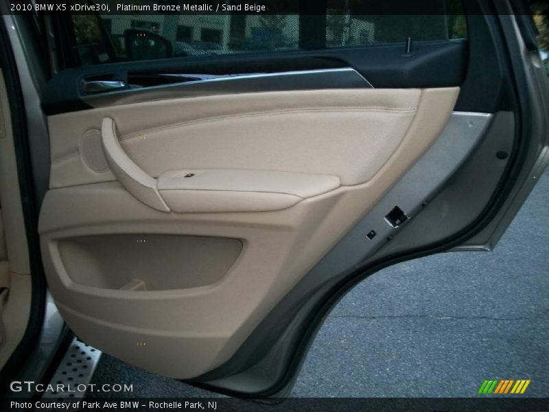 Platinum Bronze Metallic / Sand Beige 2010 BMW X5 xDrive30i