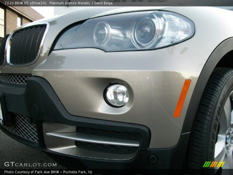Platinum Bronze Metallic / Sand Beige 2010 BMW X5 xDrive30i