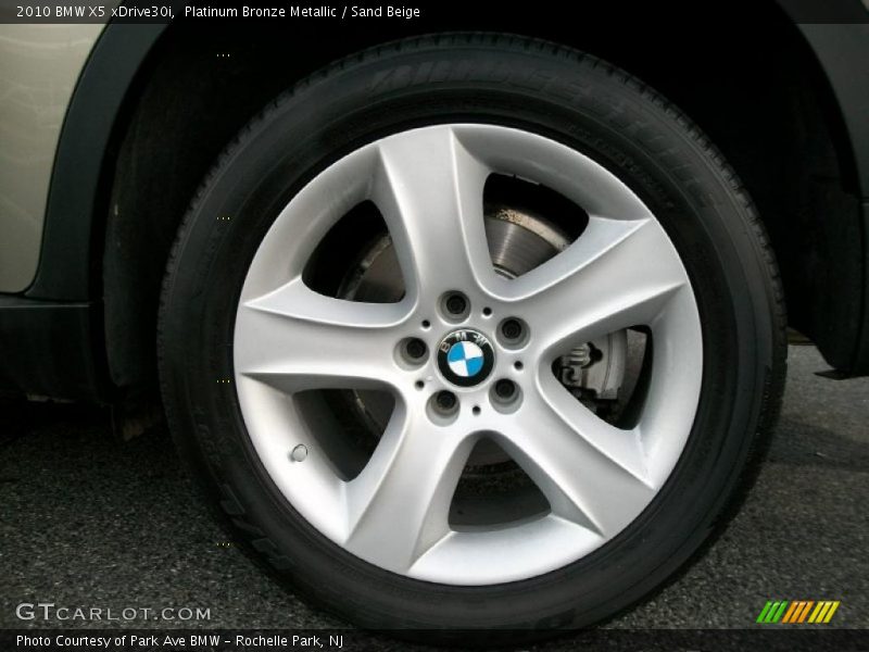 Platinum Bronze Metallic / Sand Beige 2010 BMW X5 xDrive30i