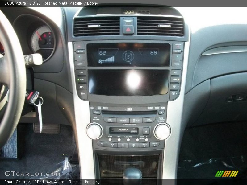Polished Metal Metallic / Ebony 2008 Acura TL 3.2