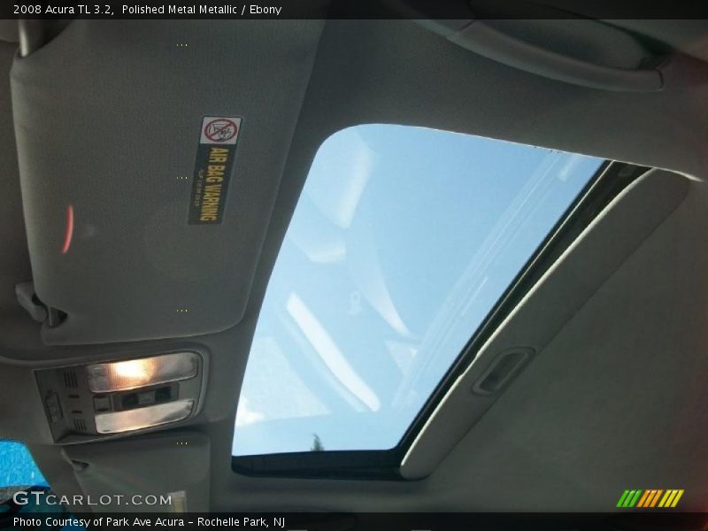 Polished Metal Metallic / Ebony 2008 Acura TL 3.2