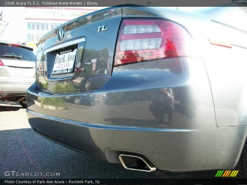 Polished Metal Metallic / Ebony 2008 Acura TL 3.2