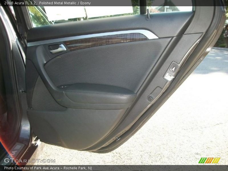 Polished Metal Metallic / Ebony 2008 Acura TL 3.2