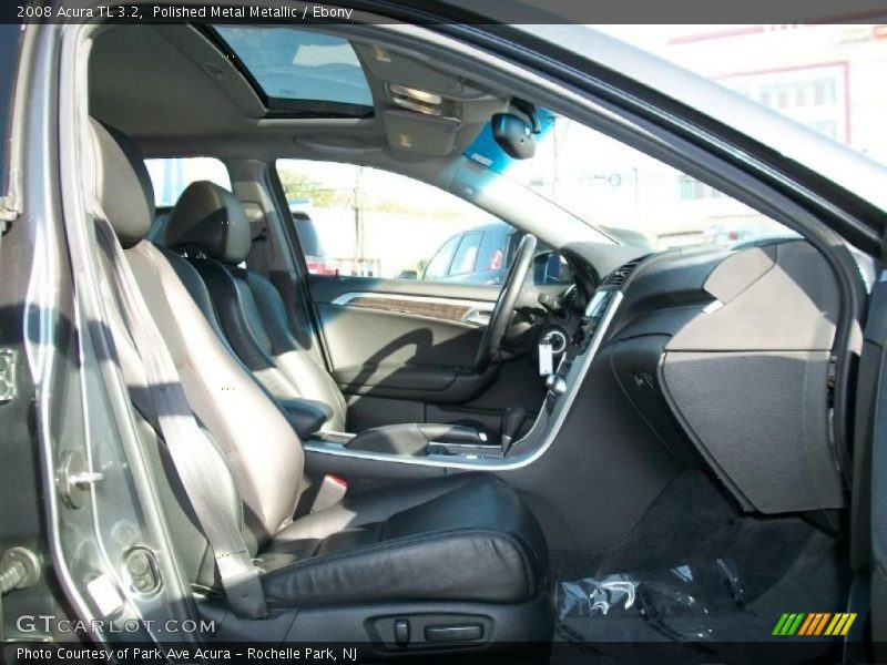 Polished Metal Metallic / Ebony 2008 Acura TL 3.2