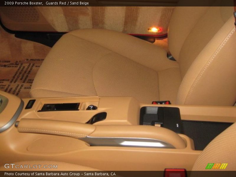 Guards Red / Sand Beige 2009 Porsche Boxster