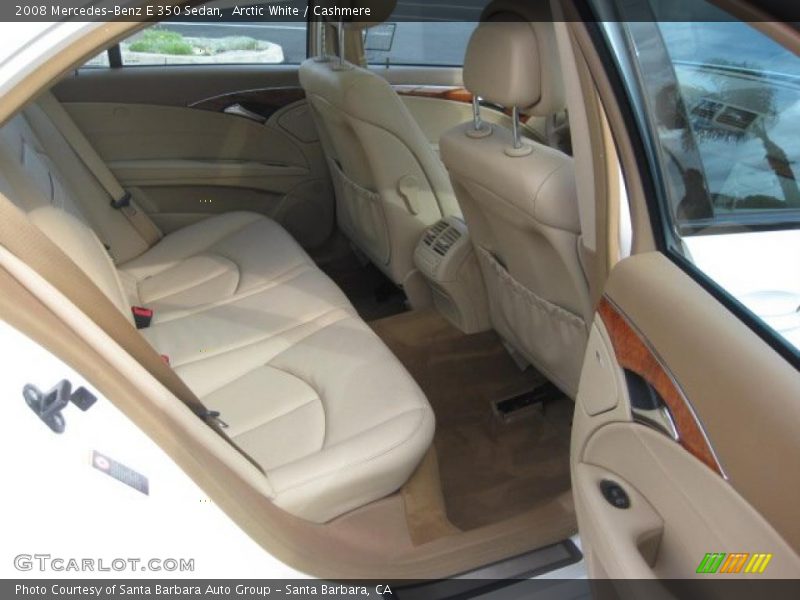 Arctic White / Cashmere 2008 Mercedes-Benz E 350 Sedan