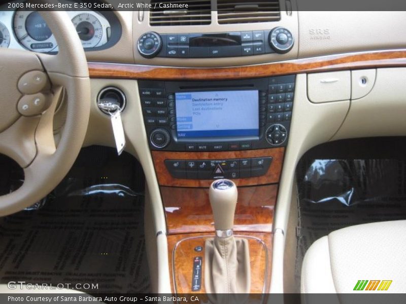 Arctic White / Cashmere 2008 Mercedes-Benz E 350 Sedan