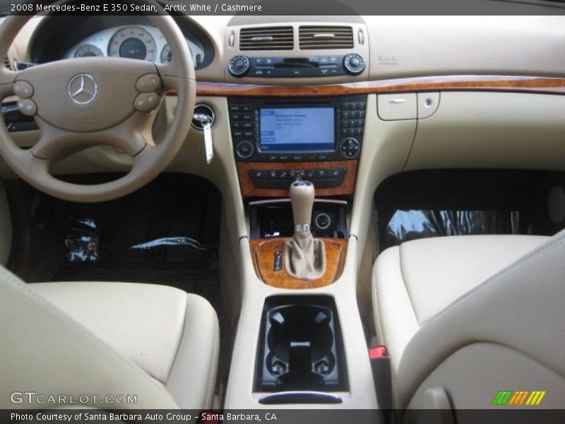 Arctic White / Cashmere 2008 Mercedes-Benz E 350 Sedan