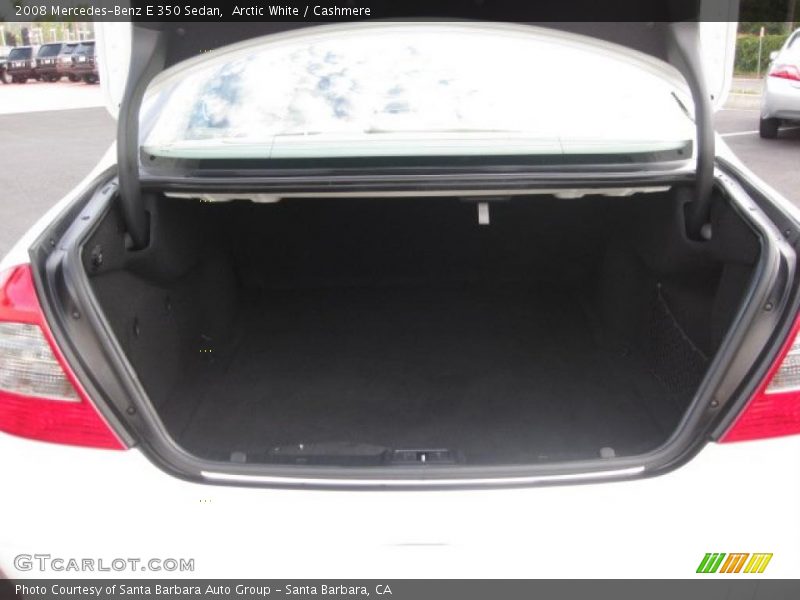 Arctic White / Cashmere 2008 Mercedes-Benz E 350 Sedan