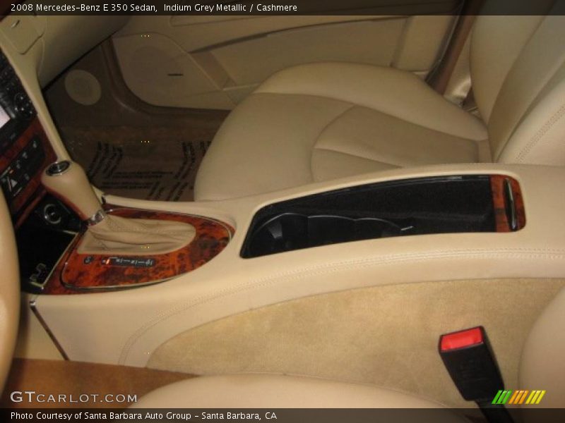 Indium Grey Metallic / Cashmere 2008 Mercedes-Benz E 350 Sedan