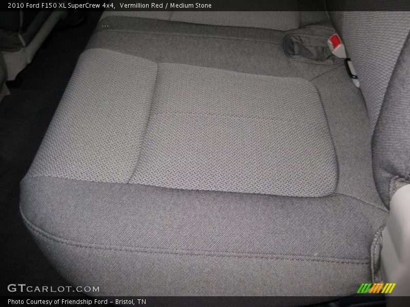 Vermillion Red / Medium Stone 2010 Ford F150 XL SuperCrew 4x4