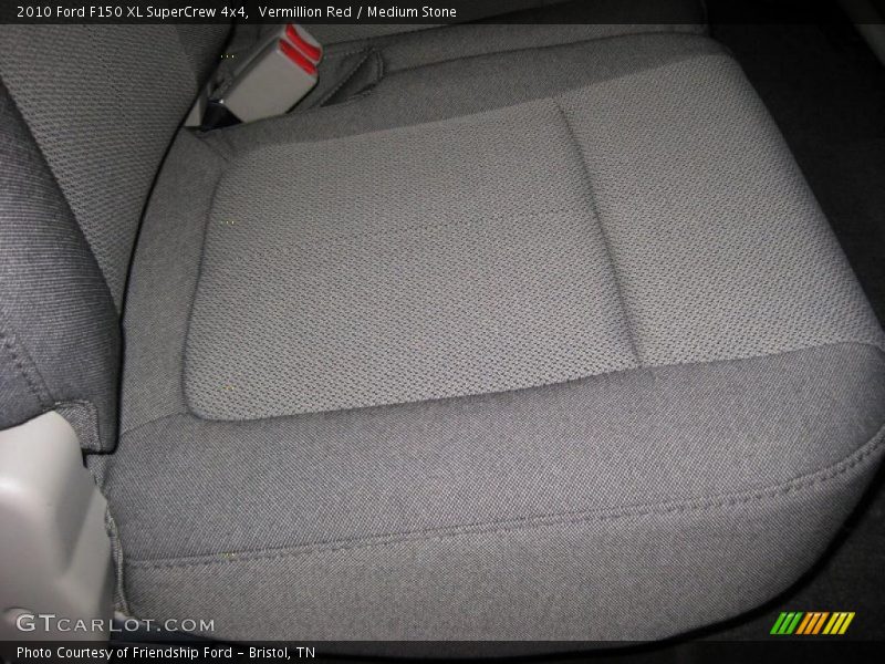 Vermillion Red / Medium Stone 2010 Ford F150 XL SuperCrew 4x4