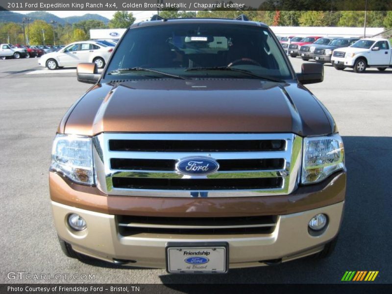 Golden Bronze Metallic / Chaparral Leather 2011 Ford Expedition King Ranch 4x4