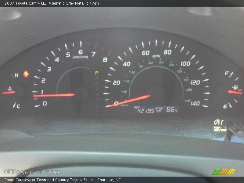 Magnetic Gray Metallic / Ash 2007 Toyota Camry LE