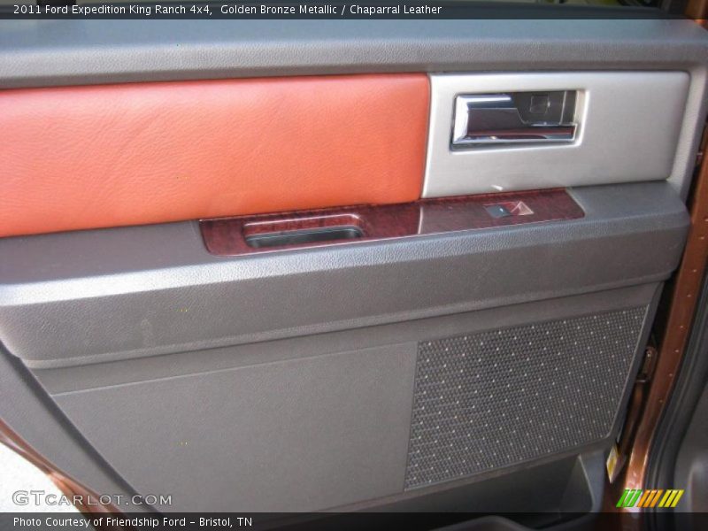 Golden Bronze Metallic / Chaparral Leather 2011 Ford Expedition King Ranch 4x4