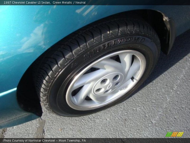 Green Metallic / Neutral 1997 Chevrolet Cavalier LS Sedan