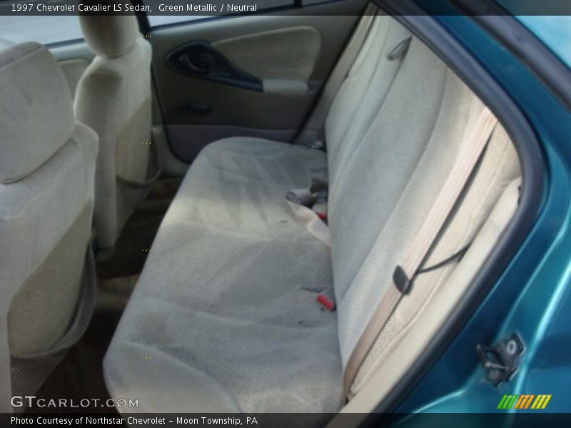 Green Metallic / Neutral 1997 Chevrolet Cavalier LS Sedan