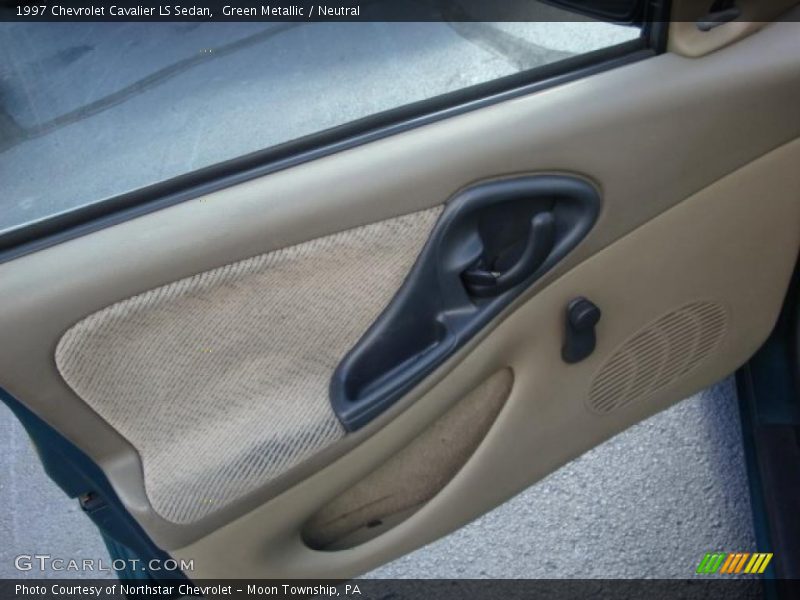 Green Metallic / Neutral 1997 Chevrolet Cavalier LS Sedan