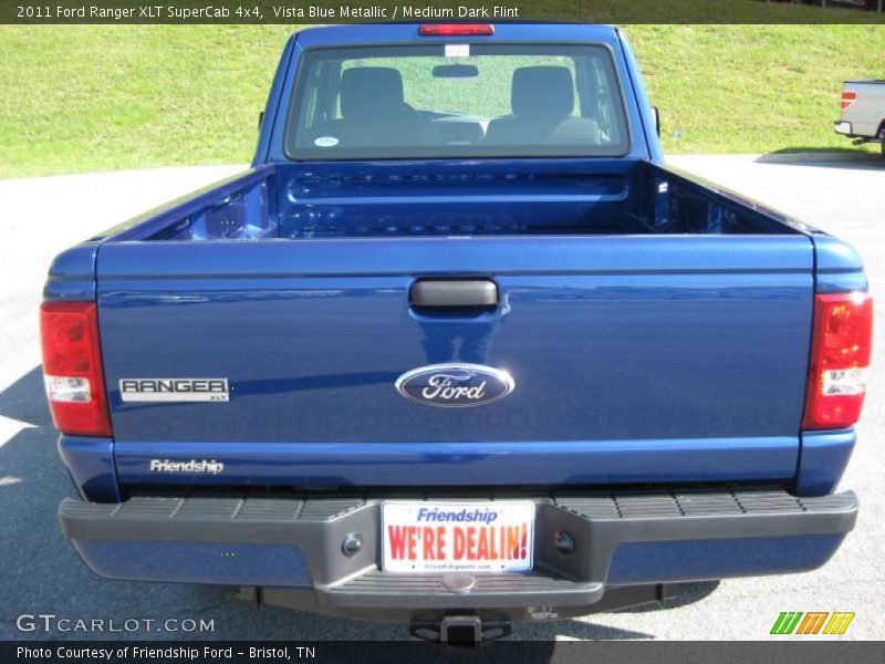  2011 Ranger XLT SuperCab 4x4 Vista Blue Metallic