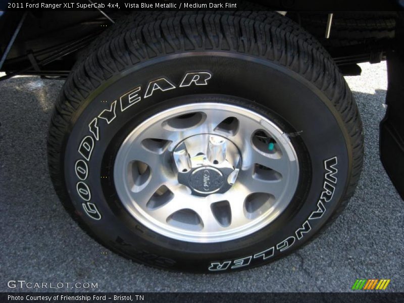  2011 Ranger XLT SuperCab 4x4 Wheel