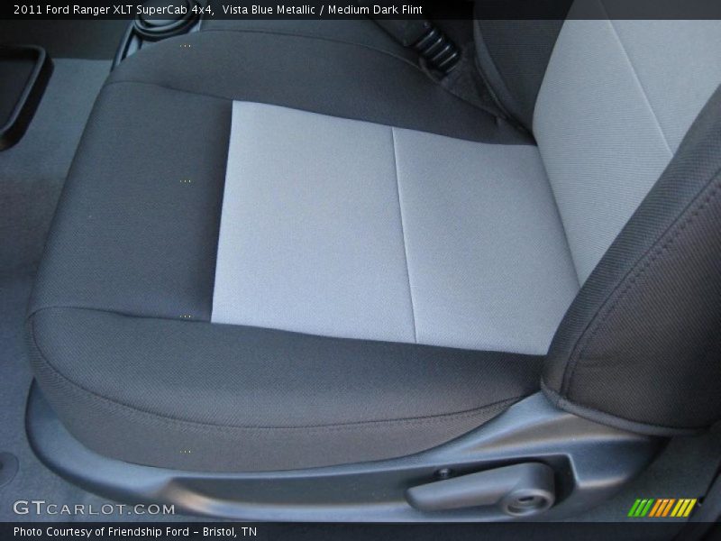  2011 Ranger XLT SuperCab 4x4 Medium Dark Flint Interior
