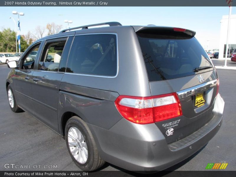 Nimbus Gray Metallic / Gray 2007 Honda Odyssey Touring