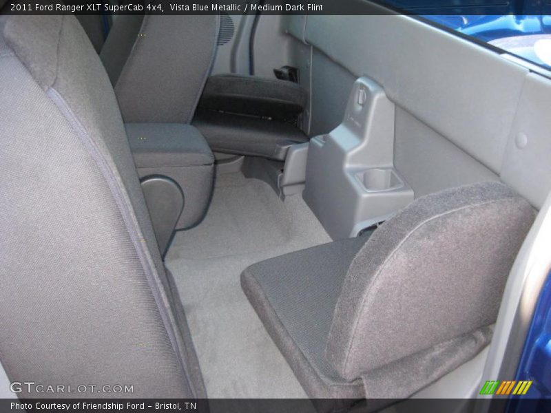  2011 Ranger XLT SuperCab 4x4 Medium Dark Flint Interior