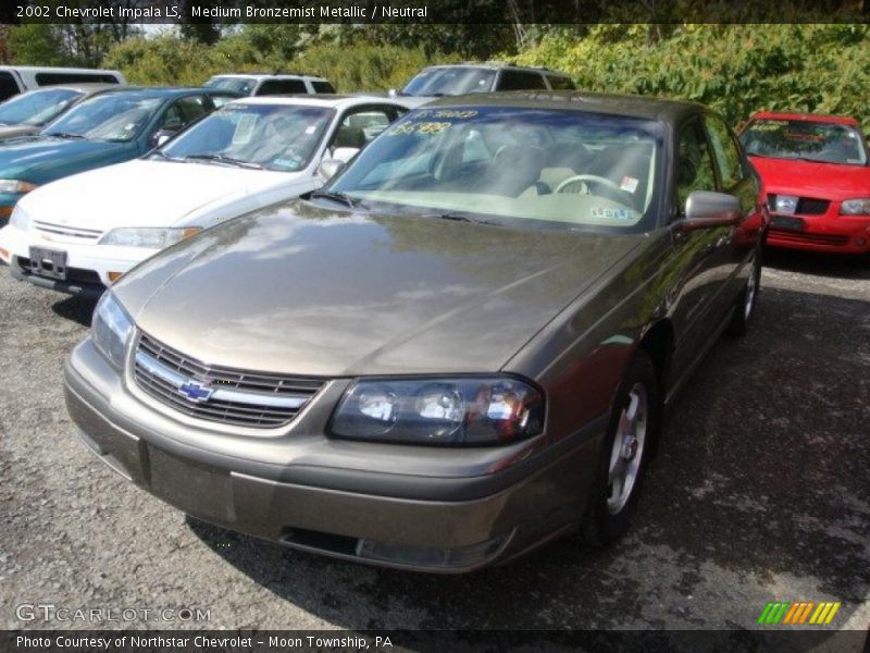 Medium Bronzemist Metallic / Neutral 2002 Chevrolet Impala LS