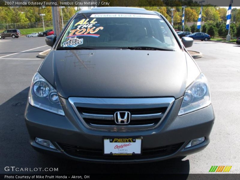Nimbus Gray Metallic / Gray 2007 Honda Odyssey Touring