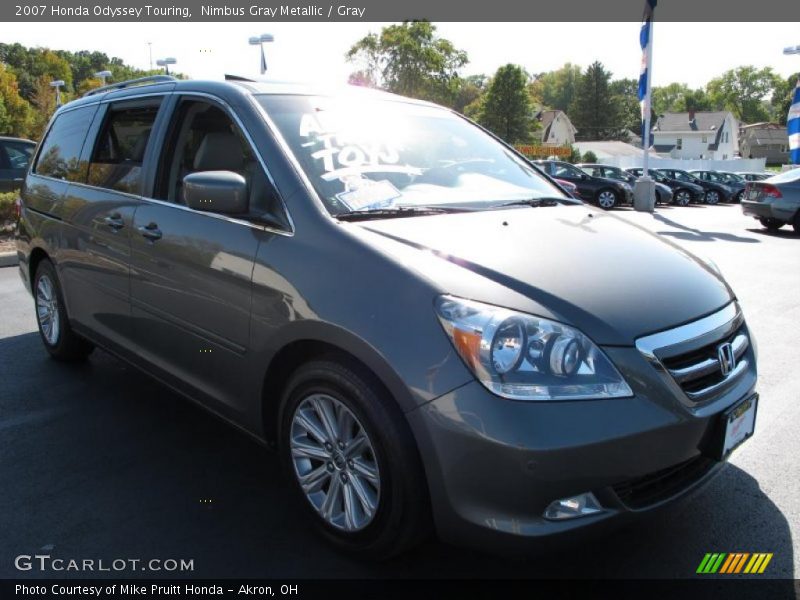 Nimbus Gray Metallic / Gray 2007 Honda Odyssey Touring