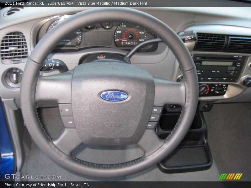  2011 Ranger XLT SuperCab 4x4 Steering Wheel