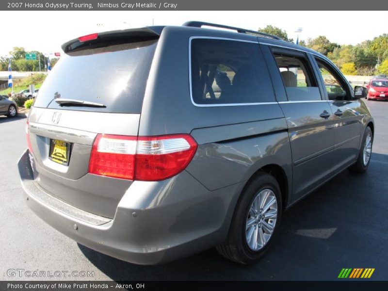 Nimbus Gray Metallic / Gray 2007 Honda Odyssey Touring