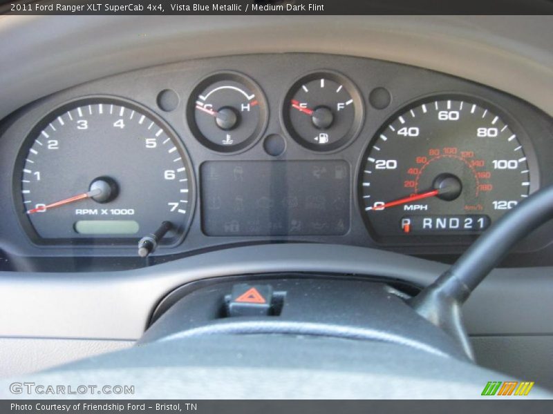  2011 Ranger XLT SuperCab 4x4 XLT SuperCab 4x4 Gauges