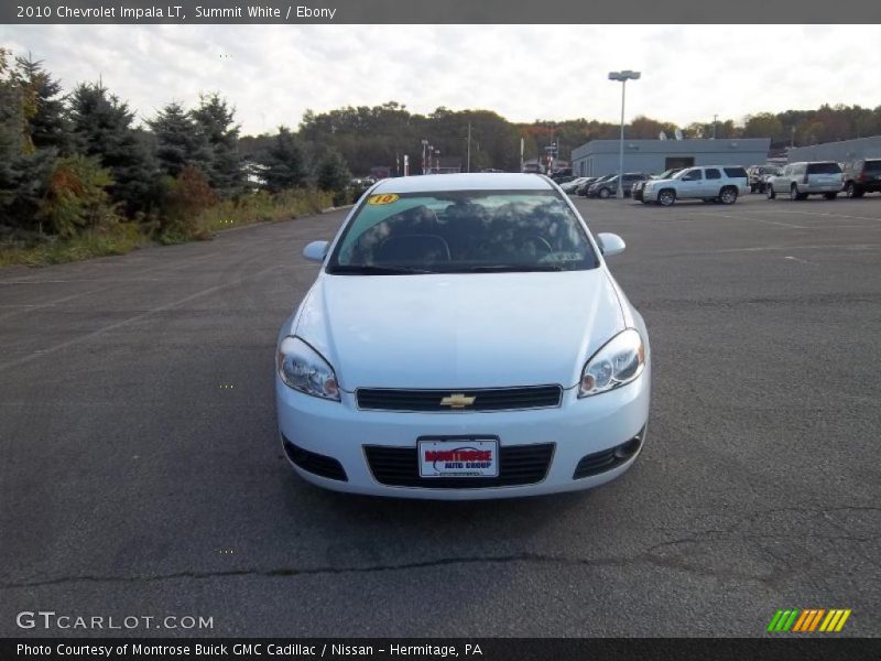 Summit White / Ebony 2010 Chevrolet Impala LT
