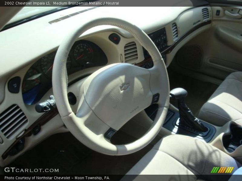 Medium Bronzemist Metallic / Neutral 2002 Chevrolet Impala LS