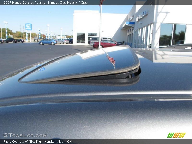 Nimbus Gray Metallic / Gray 2007 Honda Odyssey Touring