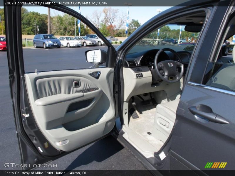 Nimbus Gray Metallic / Gray 2007 Honda Odyssey Touring