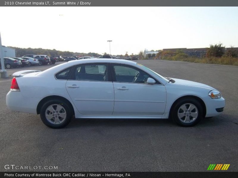 Summit White / Ebony 2010 Chevrolet Impala LT