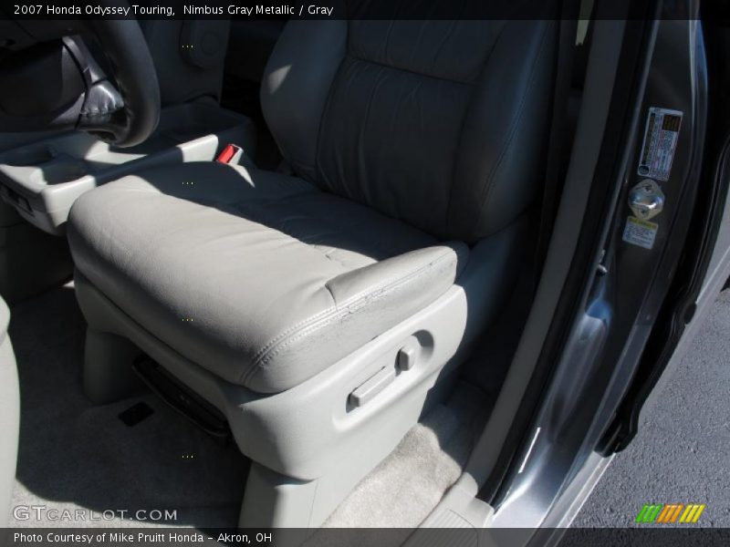 Nimbus Gray Metallic / Gray 2007 Honda Odyssey Touring