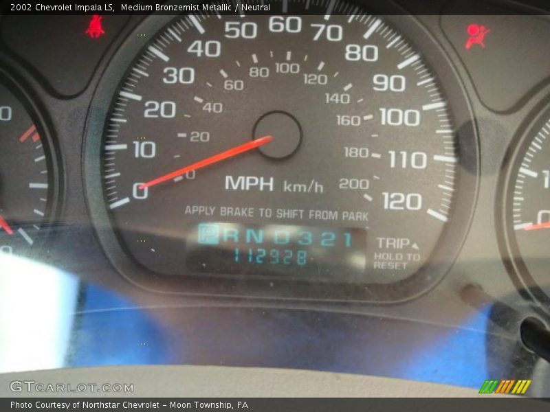 Medium Bronzemist Metallic / Neutral 2002 Chevrolet Impala LS