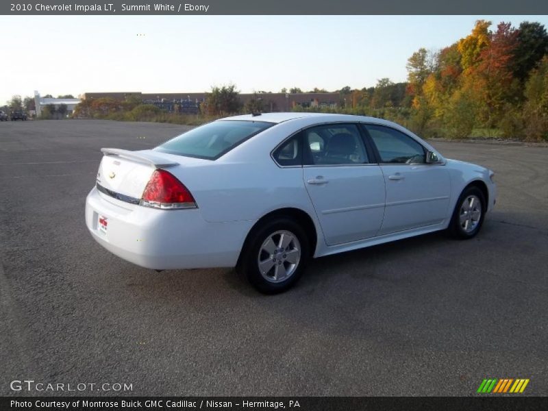 Summit White / Ebony 2010 Chevrolet Impala LT