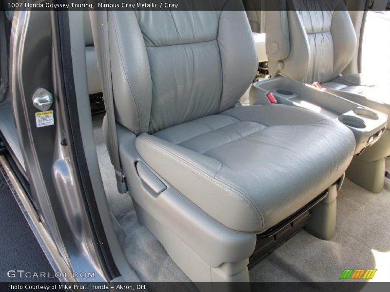 Nimbus Gray Metallic / Gray 2007 Honda Odyssey Touring